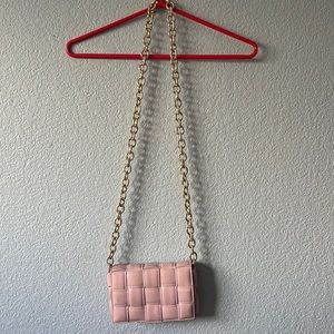 Blush Pink Crossbody Purse.